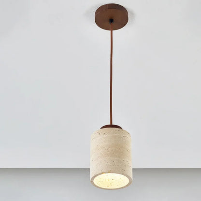 Travertine Stone Pendant