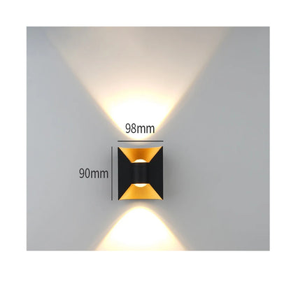 AluGlow Waterproof LED Porch Wall Sconce