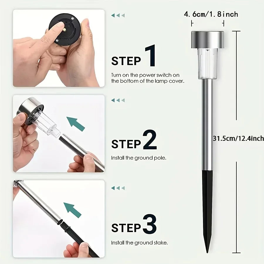 Sunlit Pathway Lights