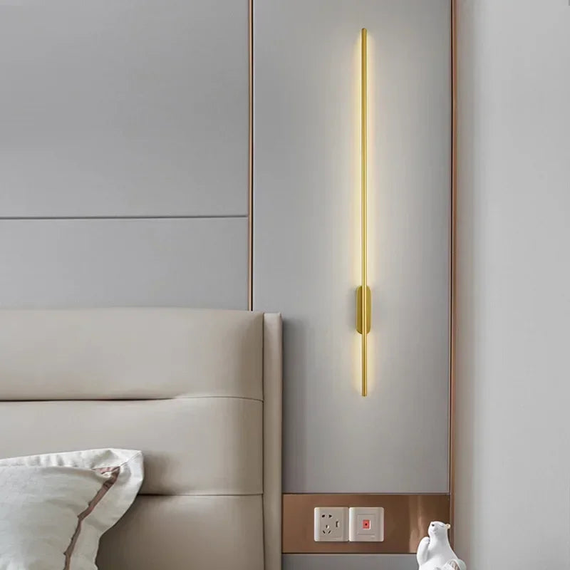 Modern Long LED Wall Lights for Bedroom