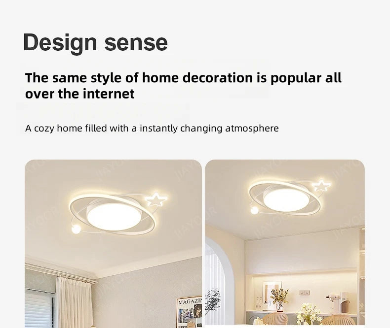 BrightDreams LED Kids Chandelier Light Fixture