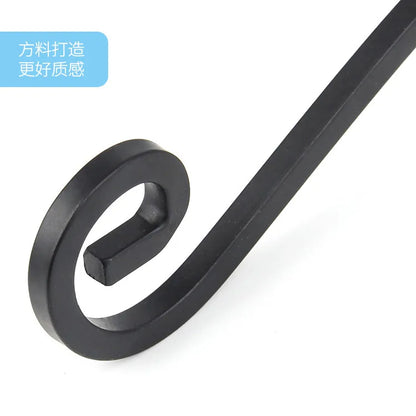 Retro Iron Torch Wall Sconce Candle Holder