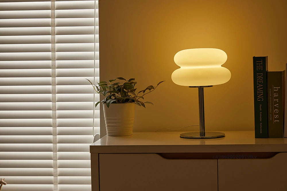 Tricolor Creamy Glow USB Table Lamp