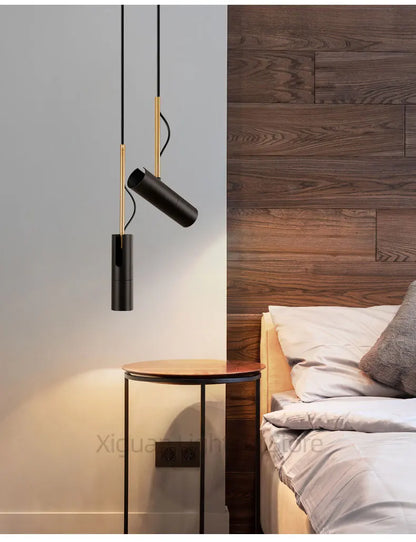 Nordic Glow: Minimalist LED Spotlights Chandelier