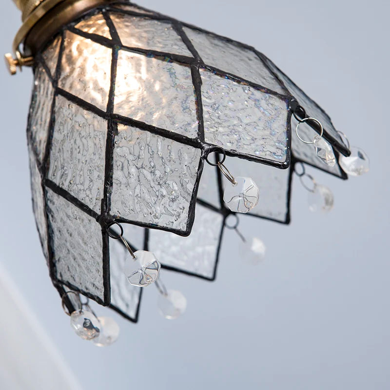 IWHD Nordic Glass LED Pendant Lights Fixtures