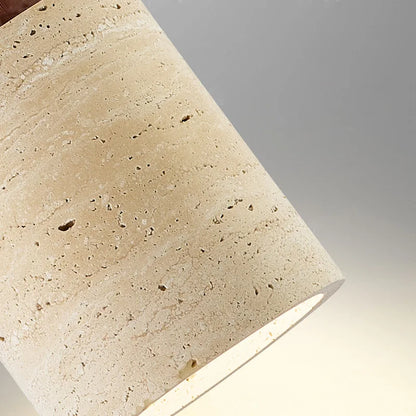 Wabi-Sabi Glow: Japanese Stone Chandelier Lamp